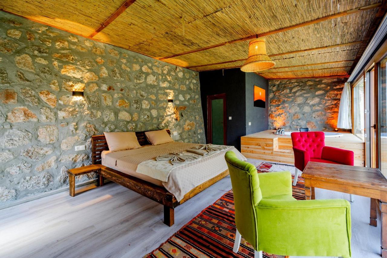 Bed and Breakfast Manzara Bungalow Фетхіє Екстер'єр фото