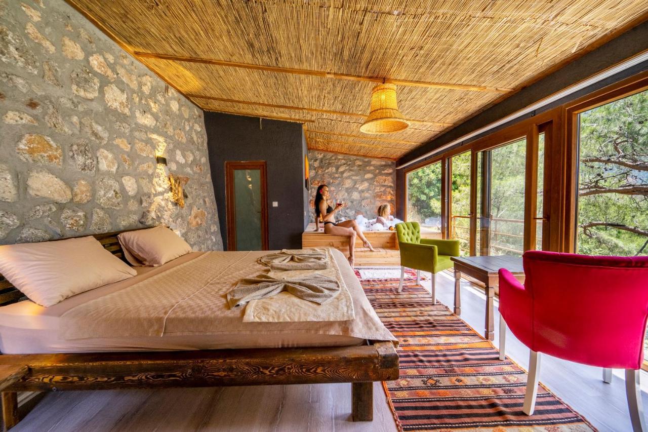 Bed and Breakfast Manzara Bungalow Фетхіє Екстер'єр фото